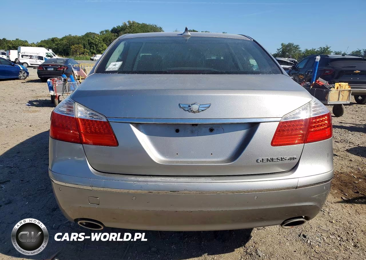 2009 Hyundai Genesis 4.6 VIN:KMHGC46F09U054456 - 6