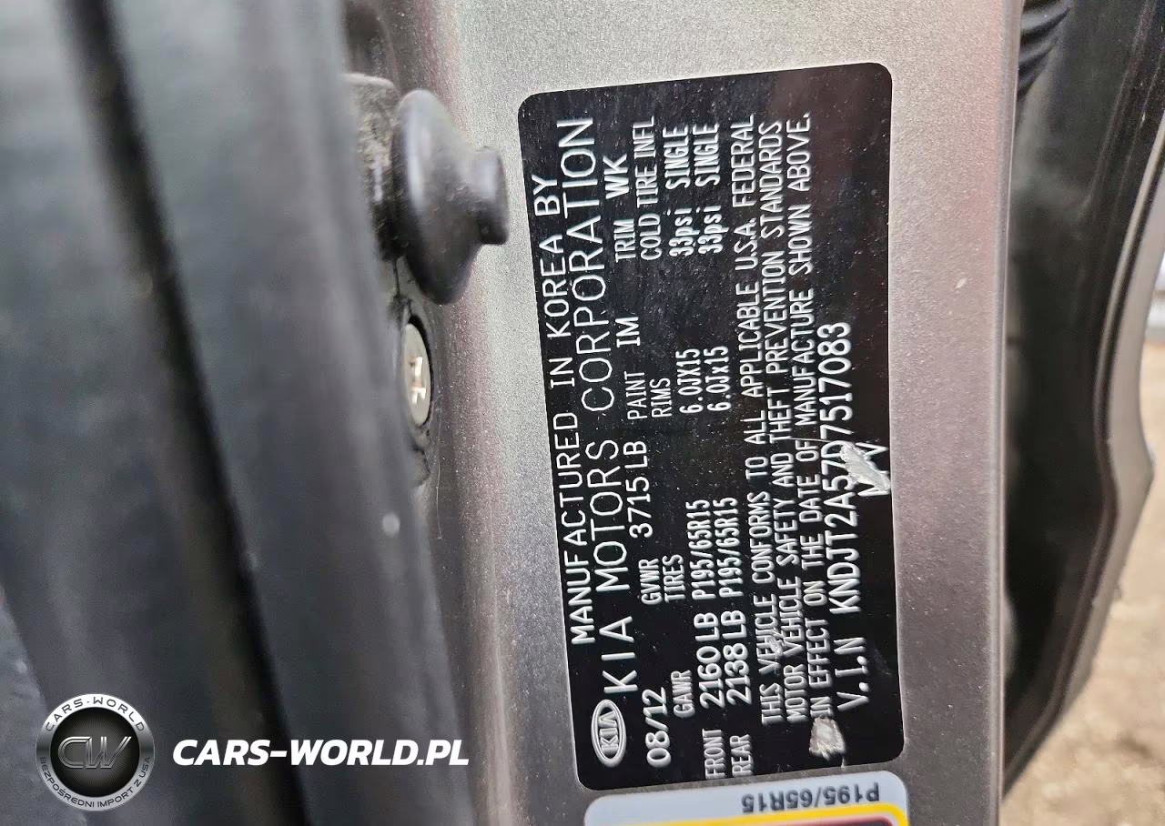 2013 Kia Soul Base VIN:KNDJT2A57D7517083 - 12
