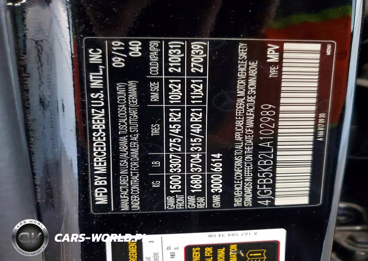 2020 Mercedes-Benz Gle 450 4Matic VIN:4JGFB5KB2LA102989 - 14