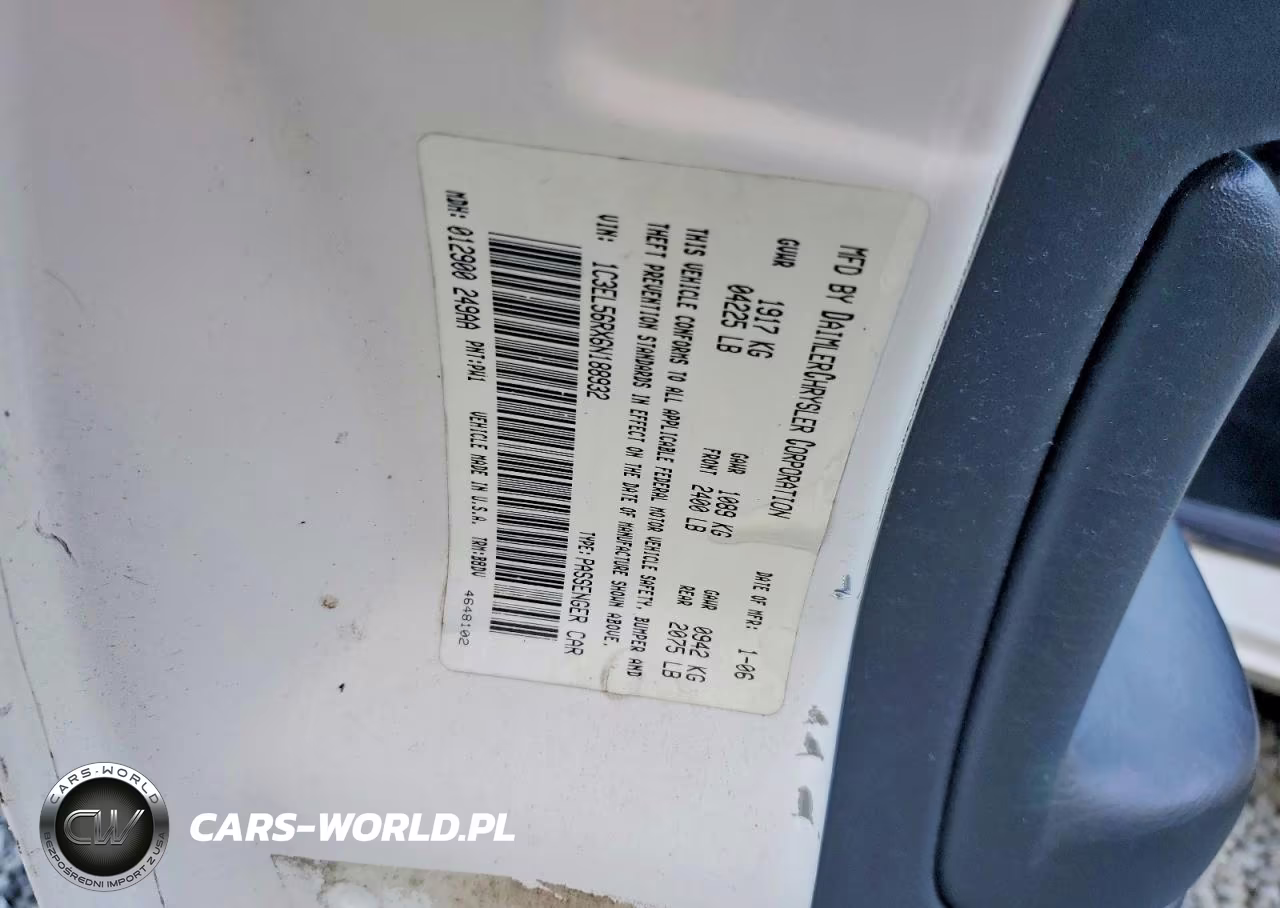 2006 Chrysler Sebring Touring VIN:1C3EL56RX6N188932 - 13