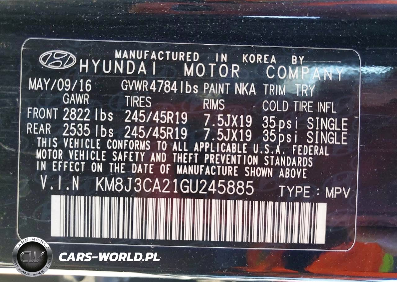 2016 Hyundai Tucson Limited VIN:KM8J3CA21GU245885 - 13
