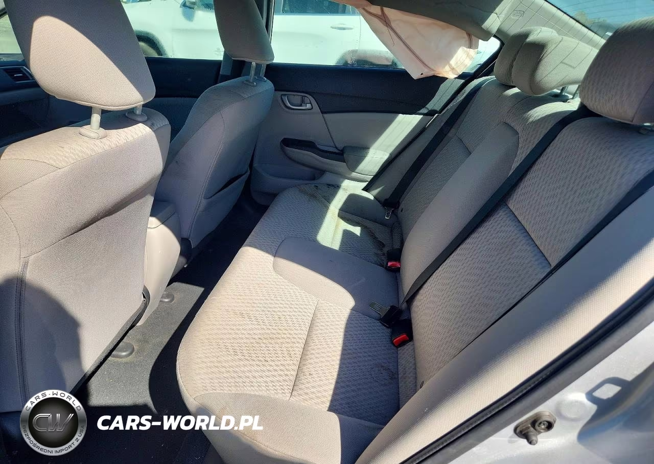 2015 Honda Civic Lx VIN:19XFB2F52FE051096 - 10