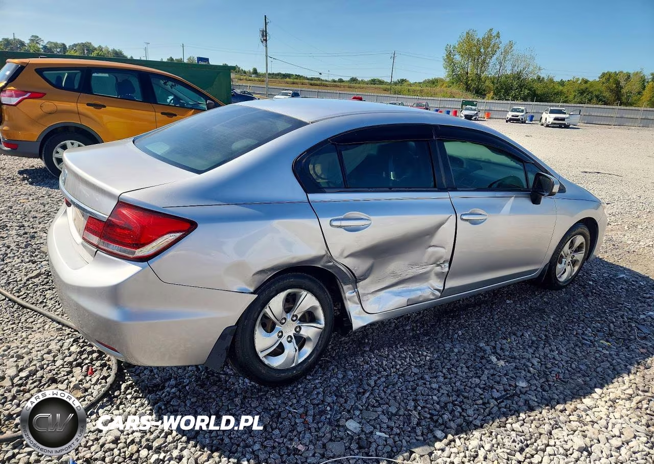 2015 Honda Civic Lx VIN:19XFB2F52FE051096 - 3