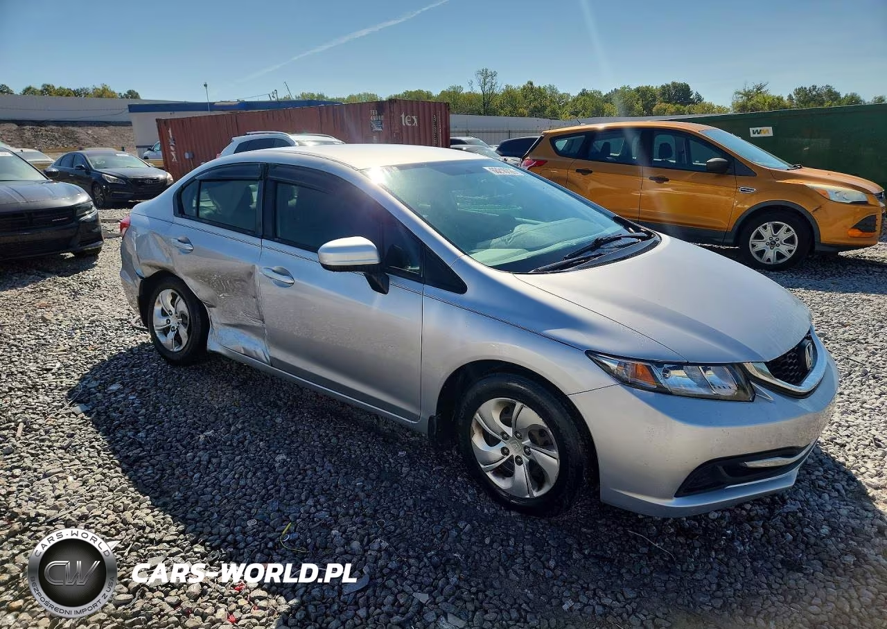 2015 Honda Civic Lx VIN:19XFB2F52FE051096 - 4