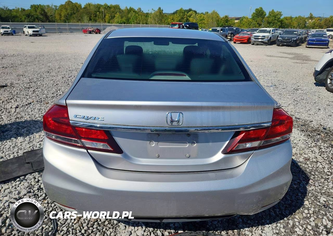 2015 Honda Civic Lx VIN:19XFB2F52FE051096 - 6