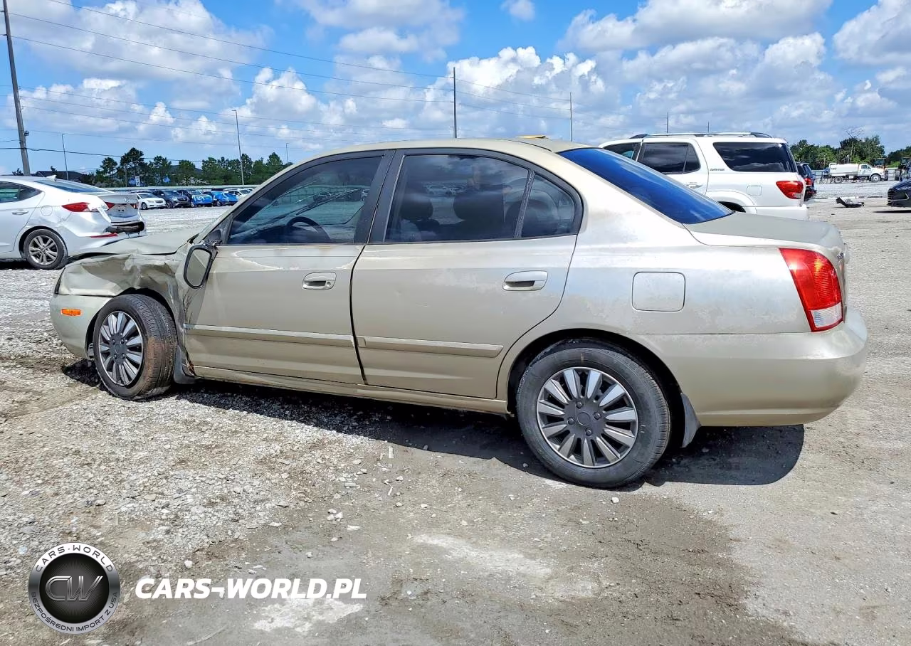2001 Hyundai Elantra Gls VIN:KMHDN45D11U171965 - 2