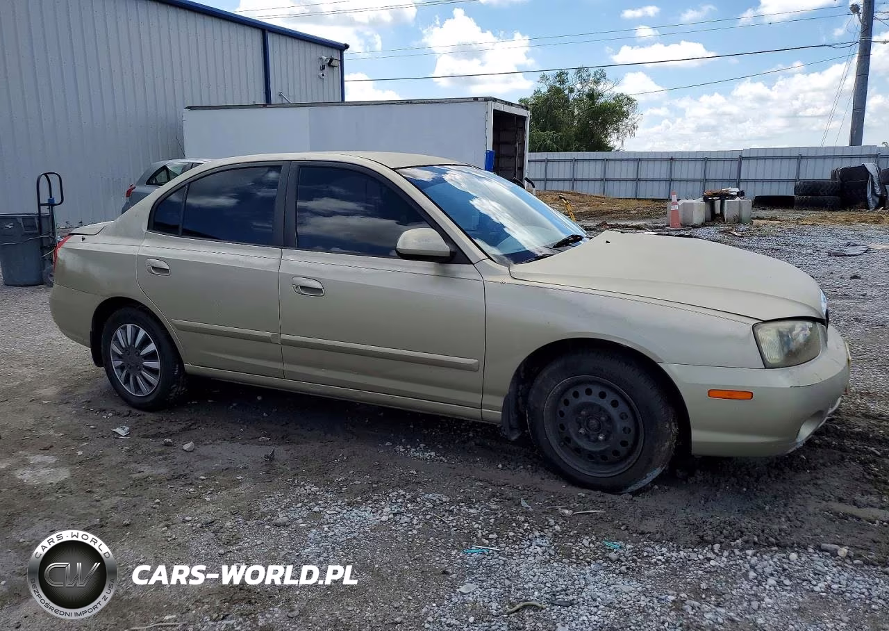 2001 Hyundai Elantra Gls VIN:KMHDN45D11U171965 - 4