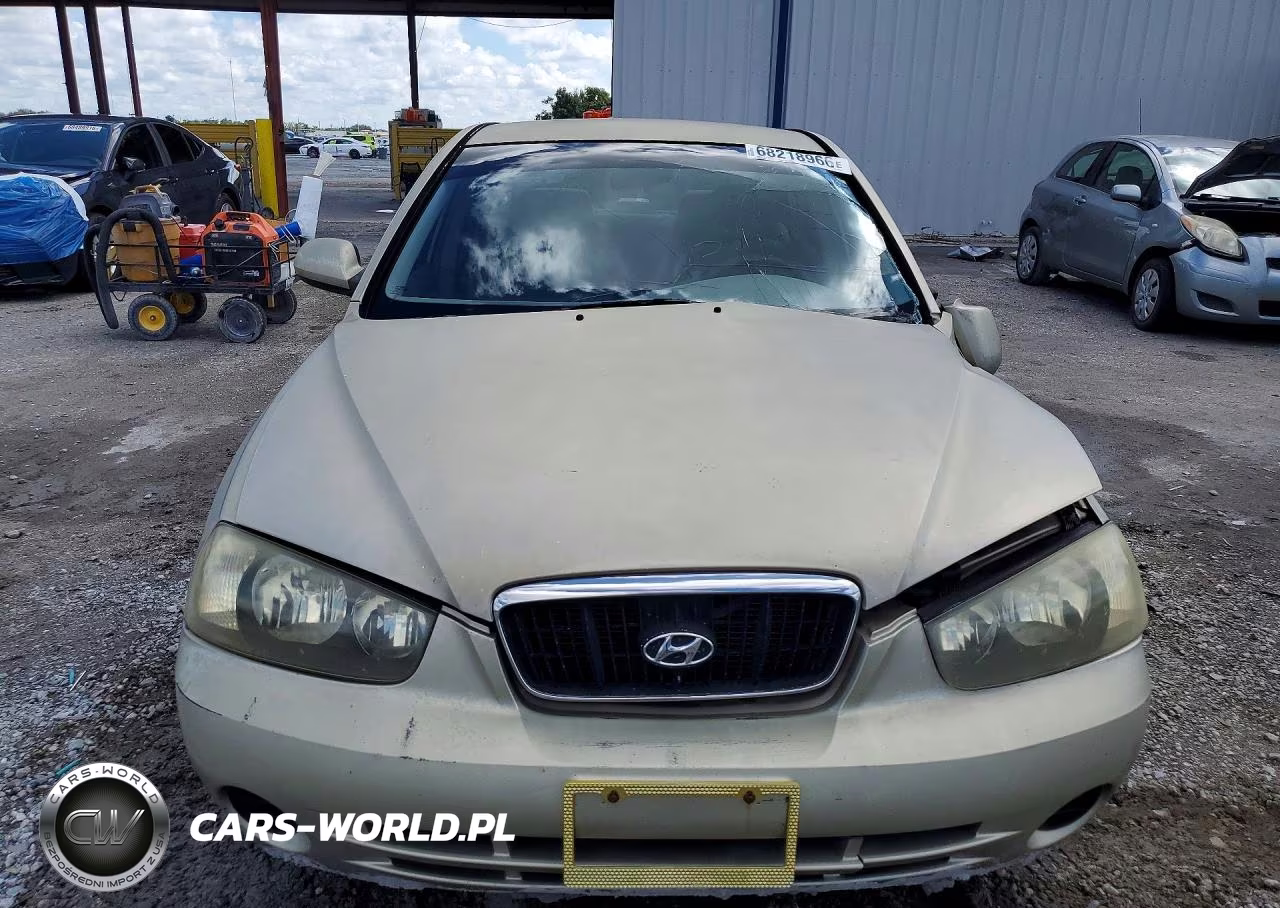2001 Hyundai Elantra Gls VIN:KMHDN45D11U171965 - 5