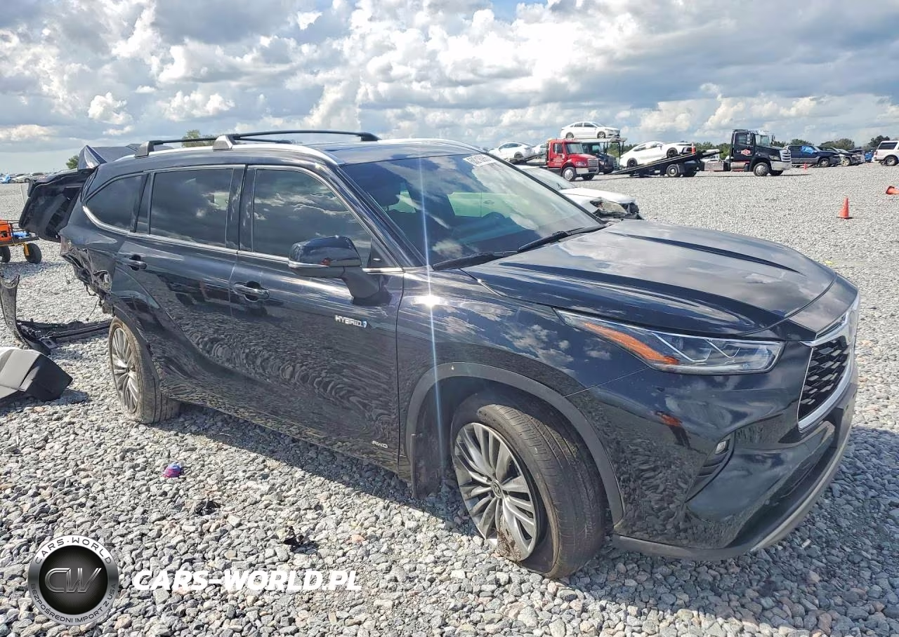 2021 Toyota Highlander Hybrid Platinum VIN:5TDEBRCH4MS030532 - 4