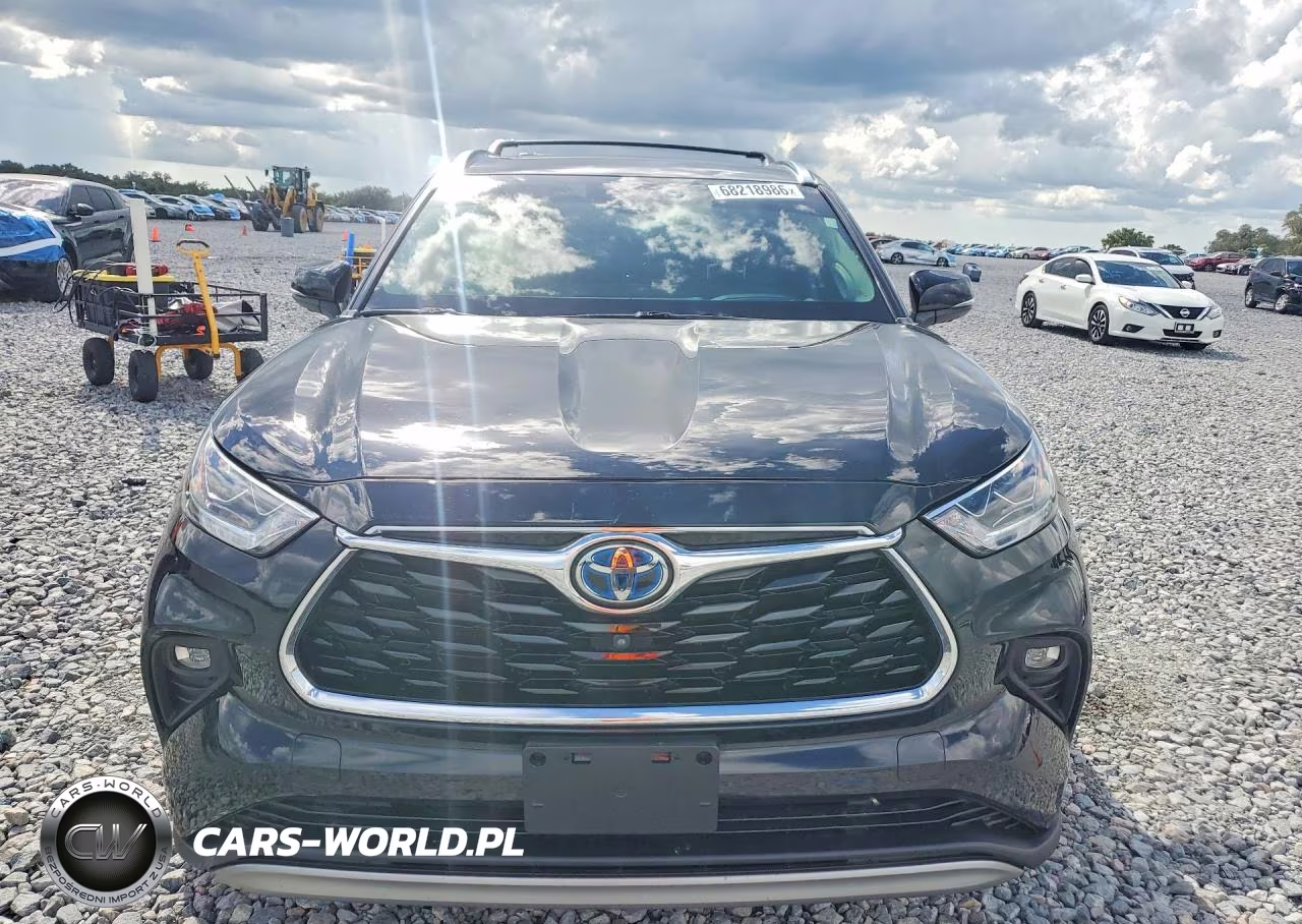 2021 Toyota Highlander Hybrid Platinum VIN:5TDEBRCH4MS030532 - 5