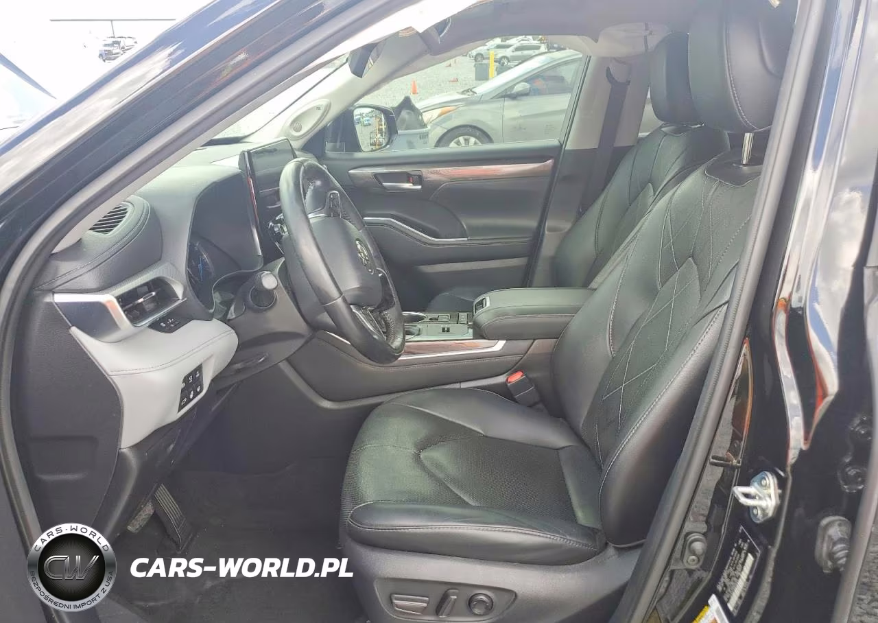 2021 Toyota Highlander Hybrid Platinum VIN:5TDEBRCH4MS030532 - 7