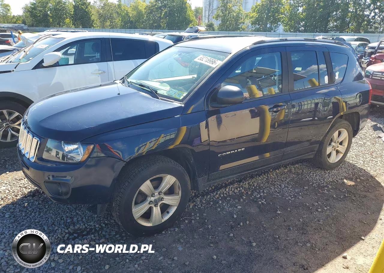 2017 Jeep Compass Sport VIN:1C4NJDBB8HD105009 - 1