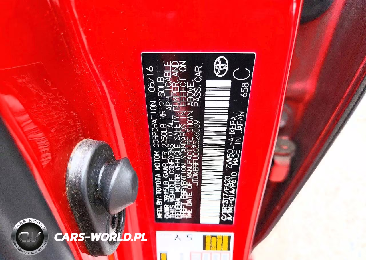 2016 Toyota Prius Two VIN:JTDKBRFU0G3526039 - 12
