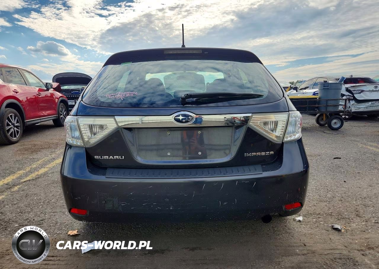 2009 Subaru Impreza 2.5I VIN:JF1GH61699H812866 - 6