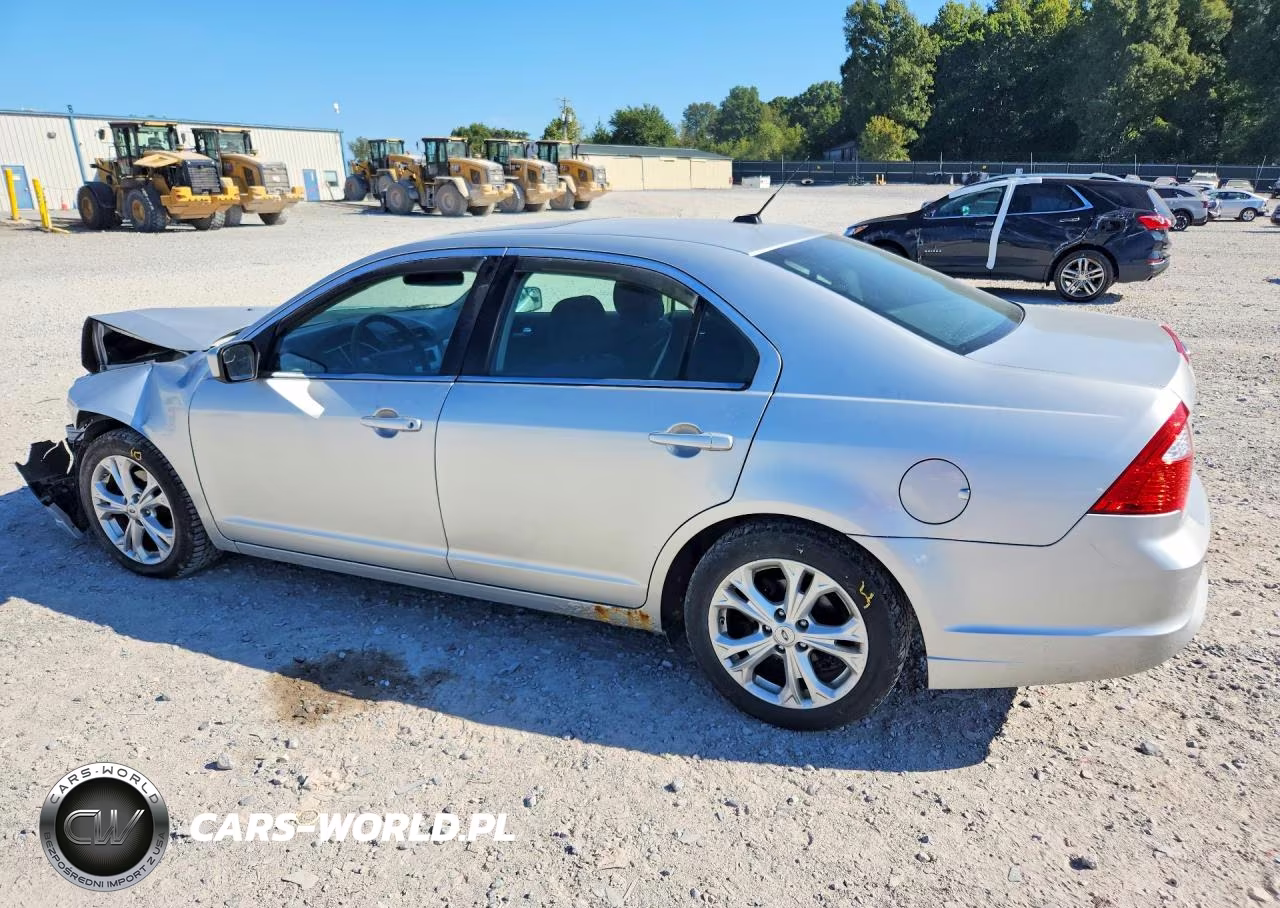 2012 Ford Fusion Se VIN:3FAHP0HA9CR347851 - 2