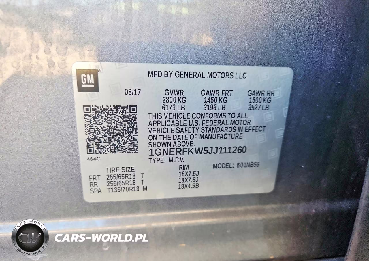 2018 Chevrolet Traverse Ls VIN:1GNERFKW5JJ111260 - 13