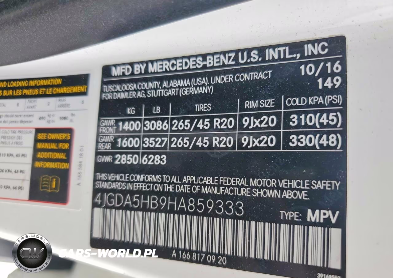 2017 Mercedes-Benz Gle 350 4Matic VIN:4JGDA5HB9HA859333 - 13