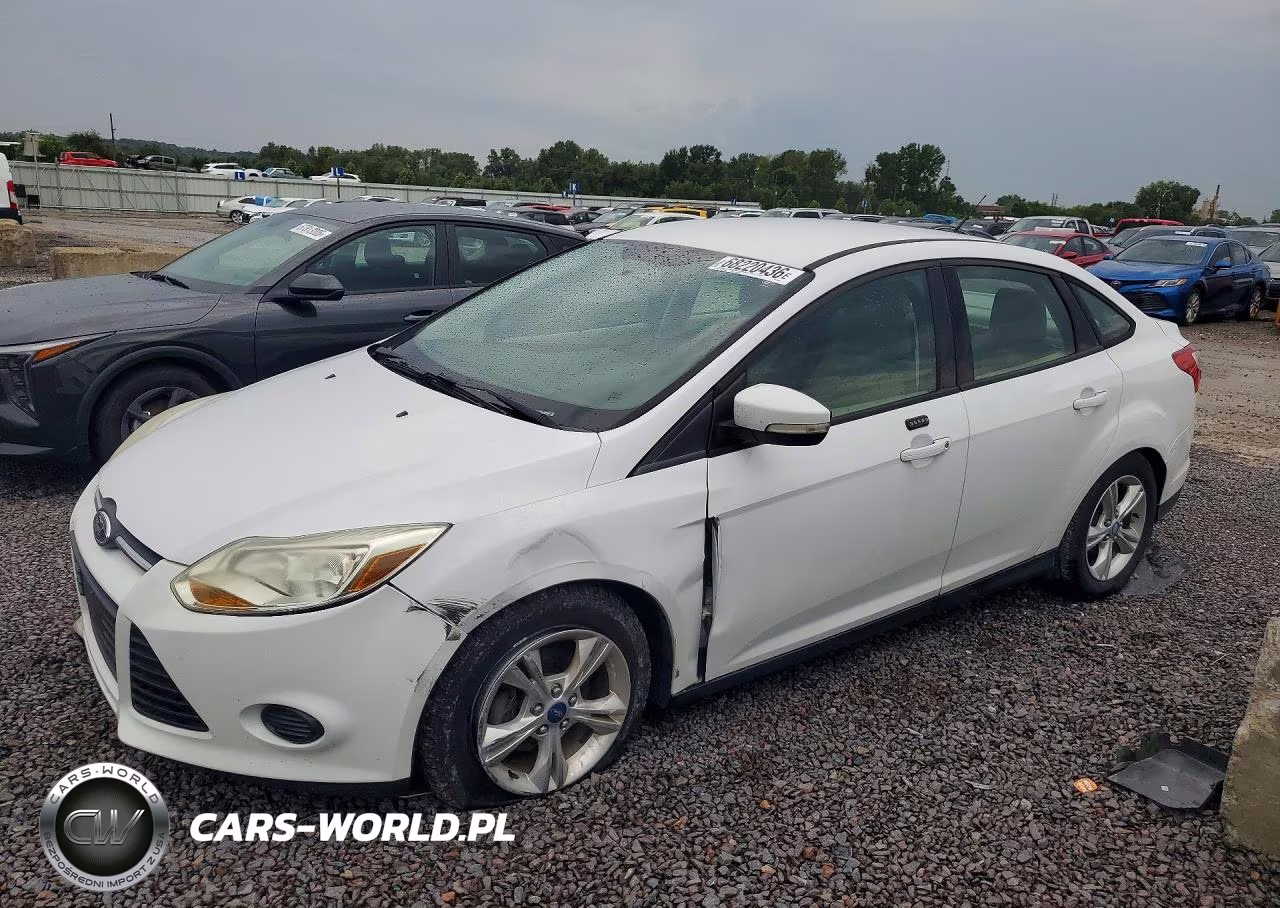 2014 Ford Focus Se VIN:1FADP3F21EL131022 - 1