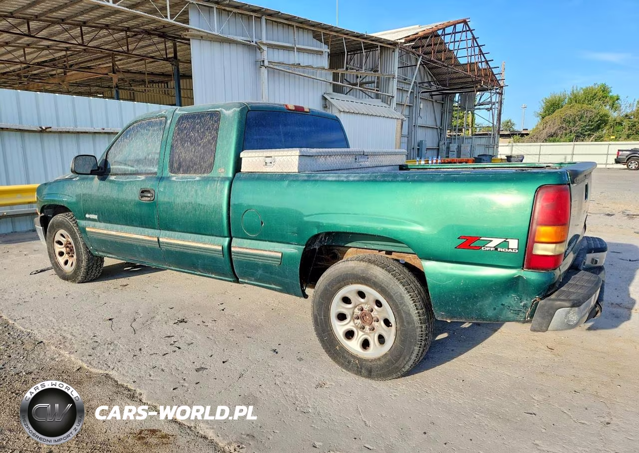 2000 Chevrolet Silverado K1500 VIN:1GCEK19T9YE135169 - 2