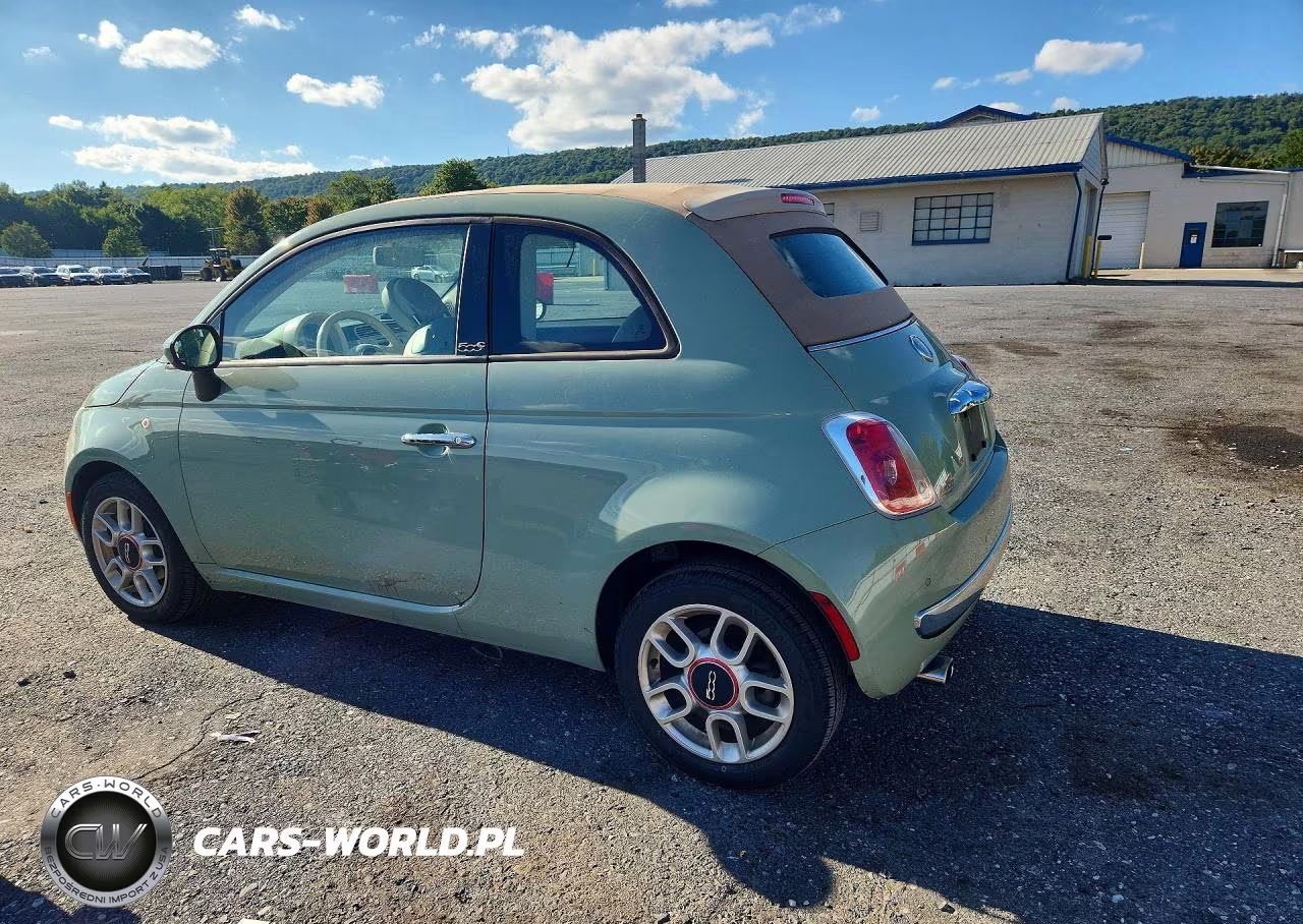 2012 Fiat 500 Pop VIN:3C3CFFDR2CT365394 - 2