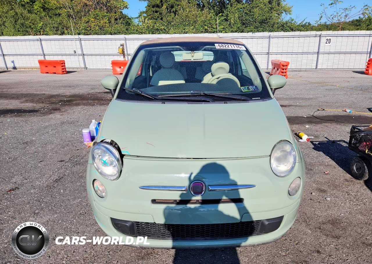 2012 Fiat 500 Pop VIN:3C3CFFDR2CT365394 - 5