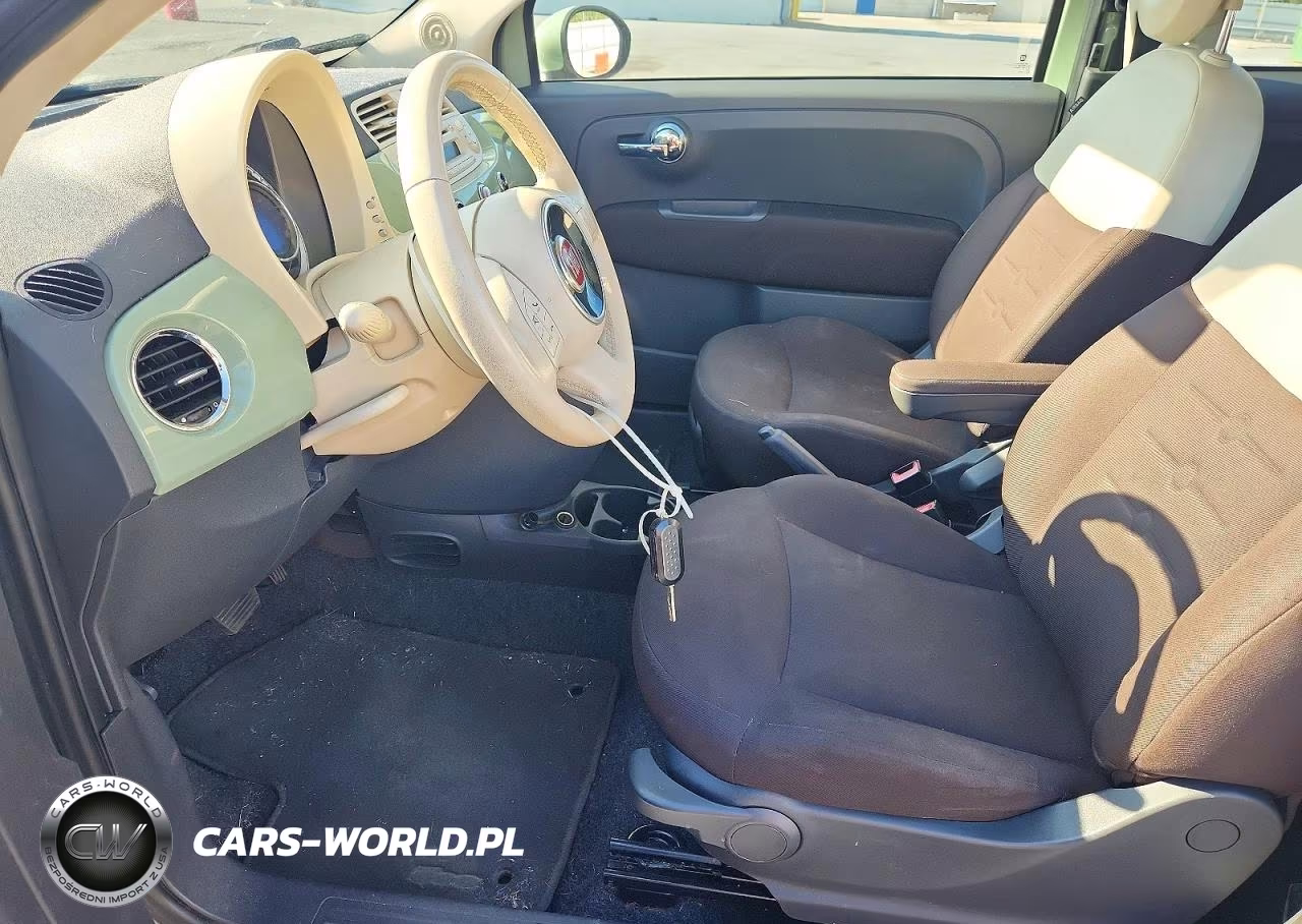 2012 Fiat 500 Pop VIN:3C3CFFDR2CT365394 - 7