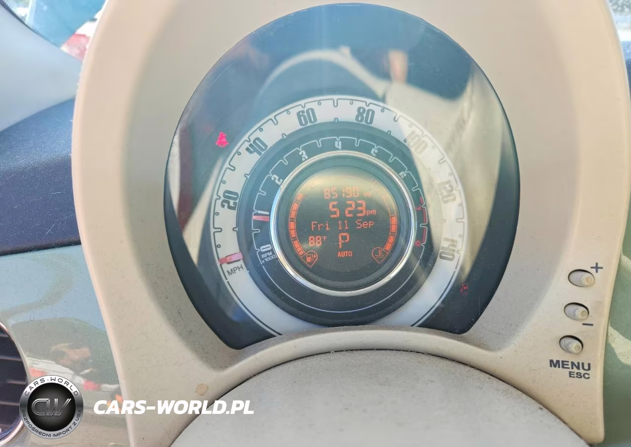 2012 Fiat 500 Pop VIN:3C3CFFDR2CT365394 - 9