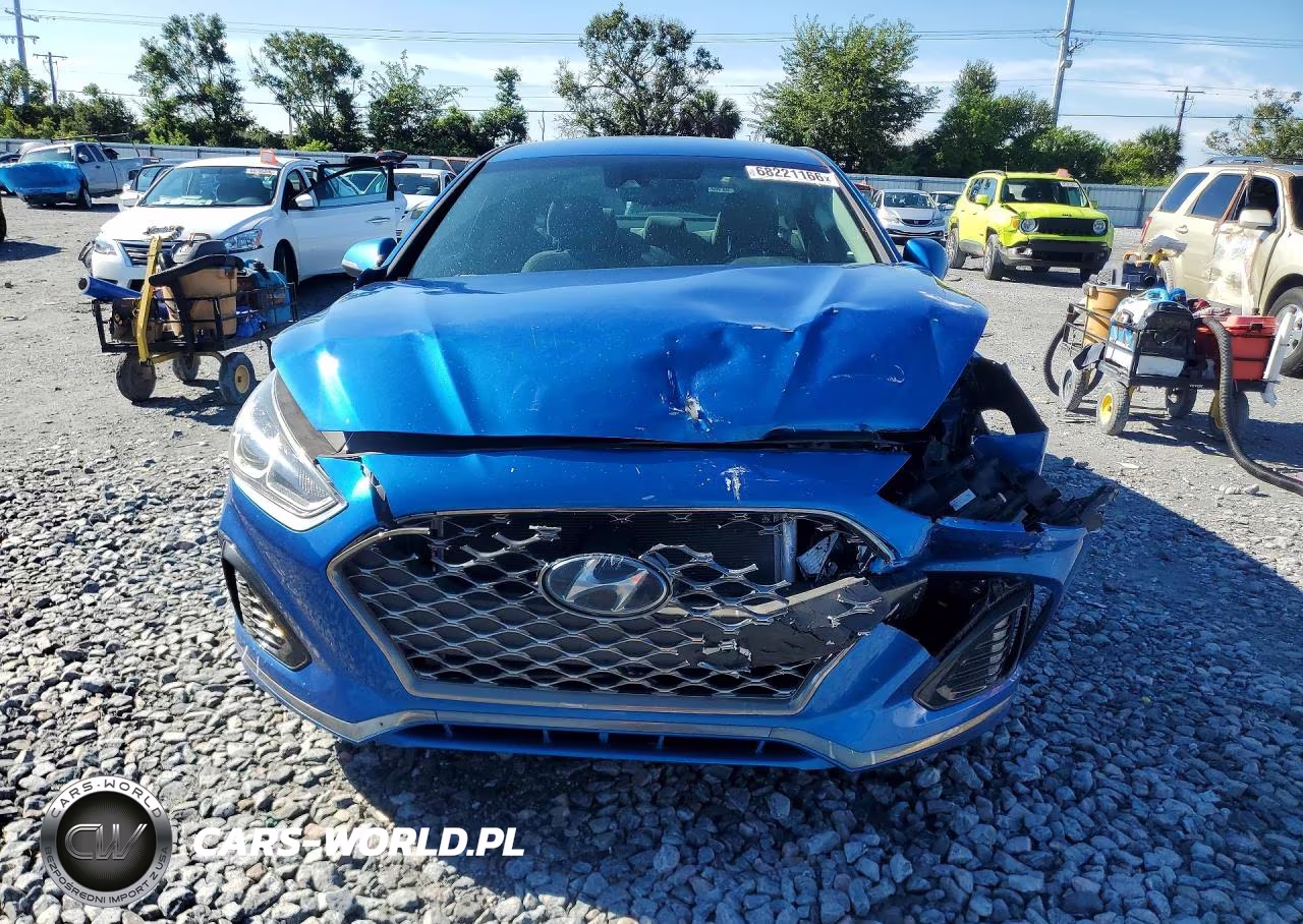 2019 Hyundai Sonata Sel VIN:5NPE34AFXKH769781 - 5