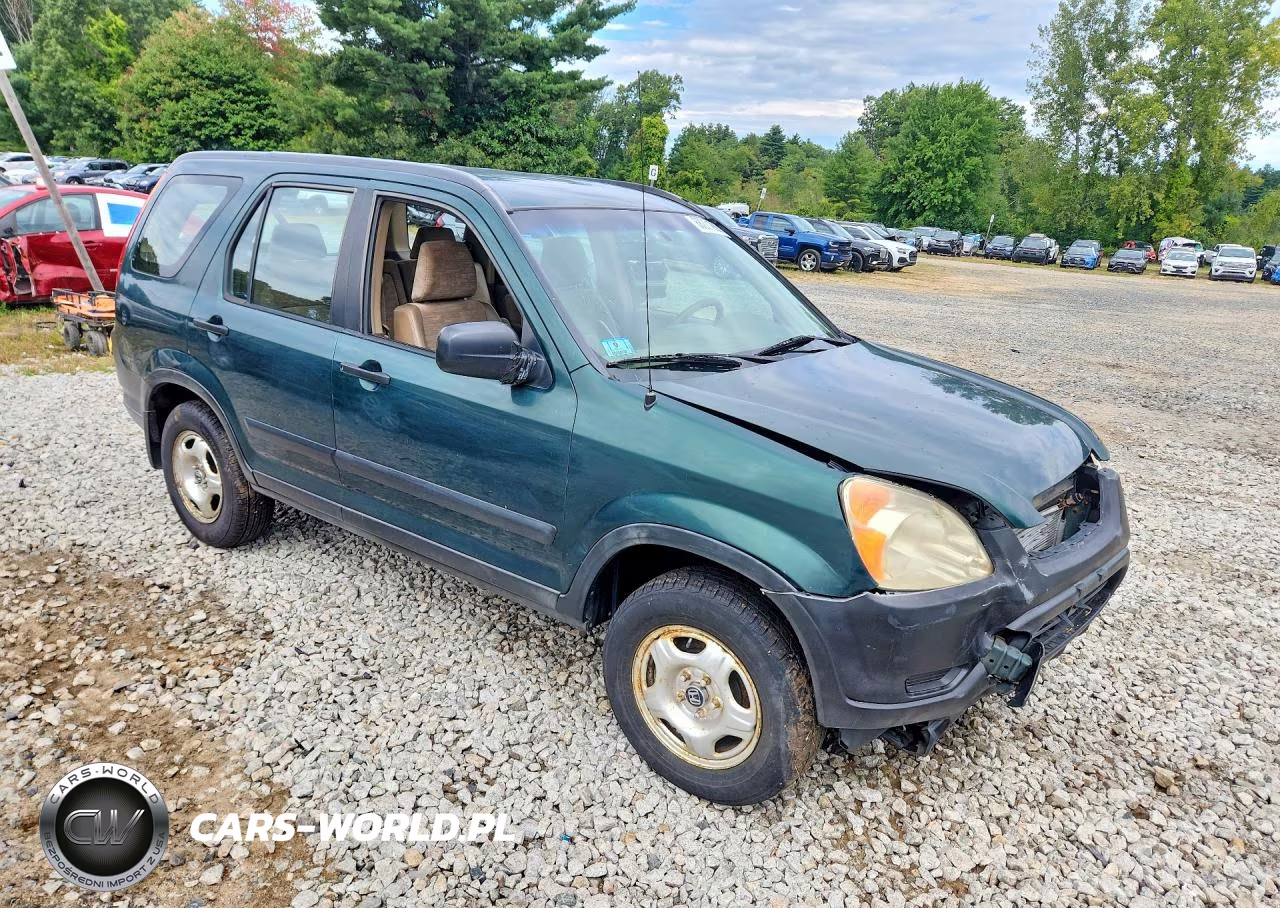 2002 Honda Cr-V Lx VIN:JHLRD78472C070420 - 4