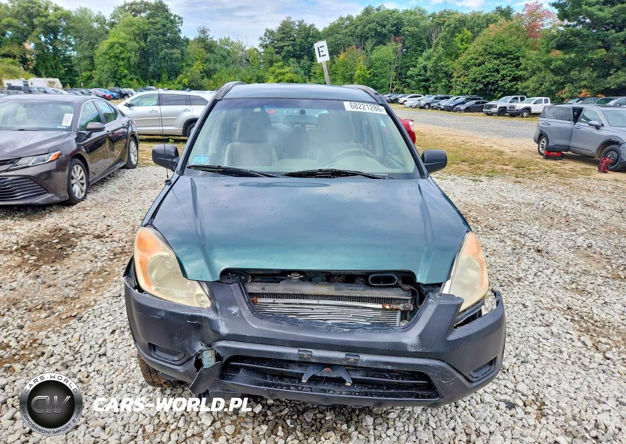 2002 Honda Cr-V Lx VIN:JHLRD78472C070420 - 5