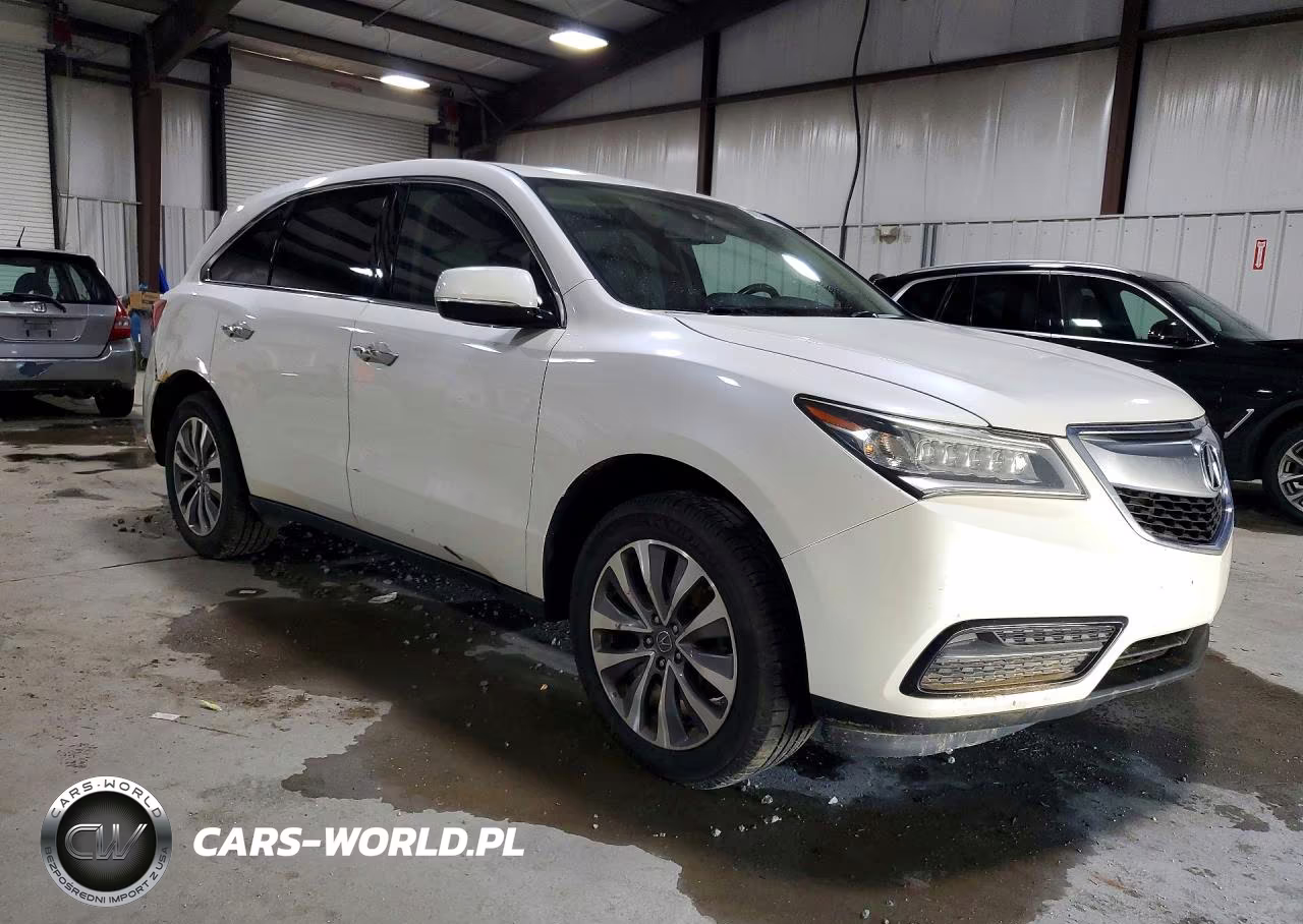 2014 Acura Mdx Technology VIN:5FRYD4H49EB012273 - 4