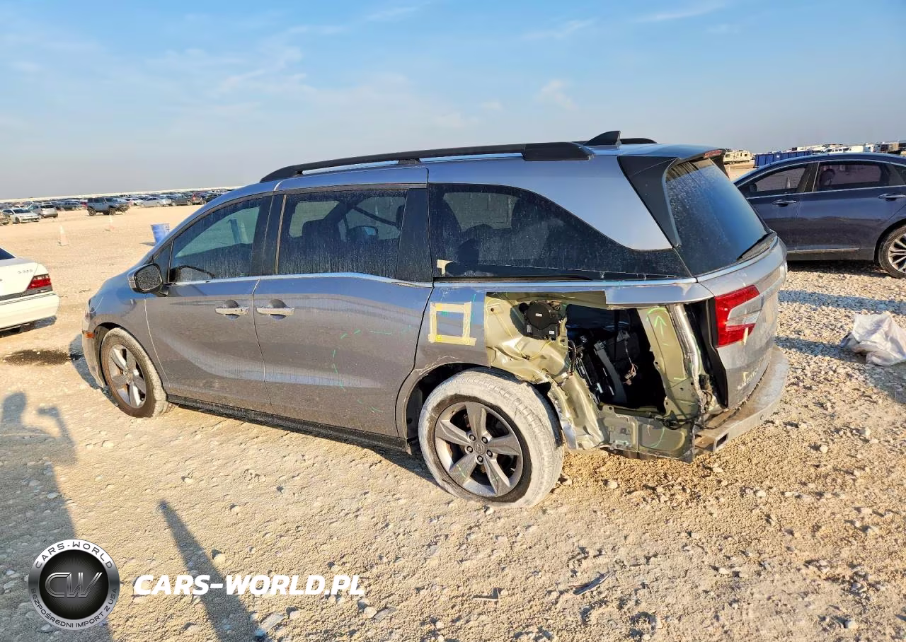 2019 Honda Odyssey Exl VIN:5FNRL6H79KB073553 - 2
