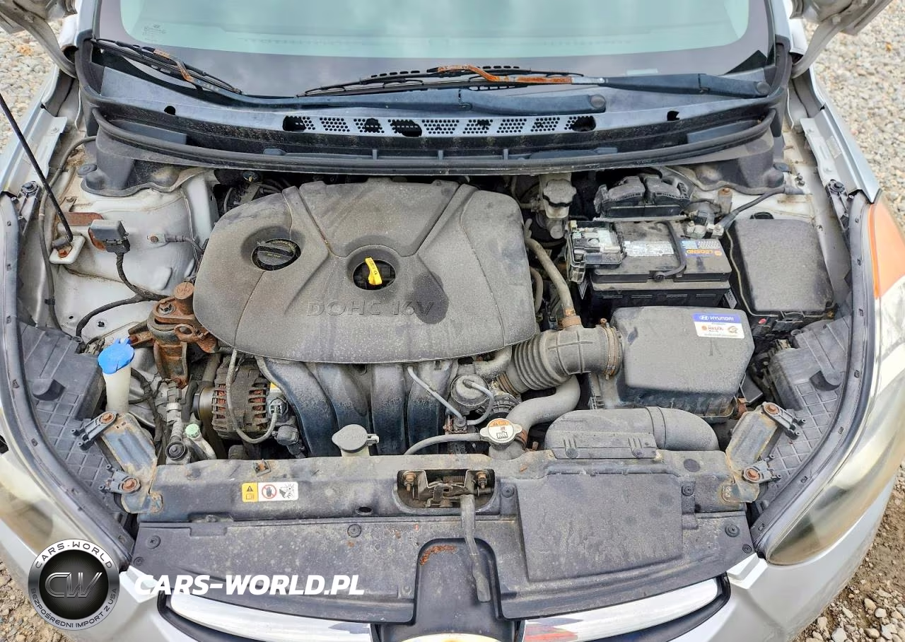 2012 Hyundai Elantra Gls VIN:KMHDH4AE8CU459135 - 11