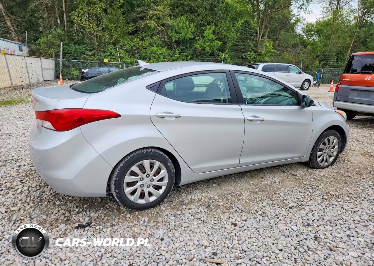 2012 Hyundai Elantra Gls VIN:KMHDH4AE8CU459135 - 3