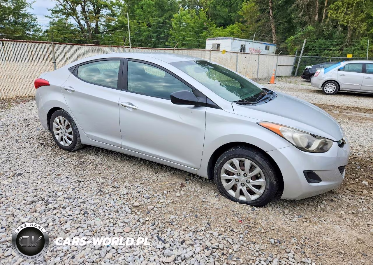 2012 Hyundai Elantra Gls VIN:KMHDH4AE8CU459135 - 4