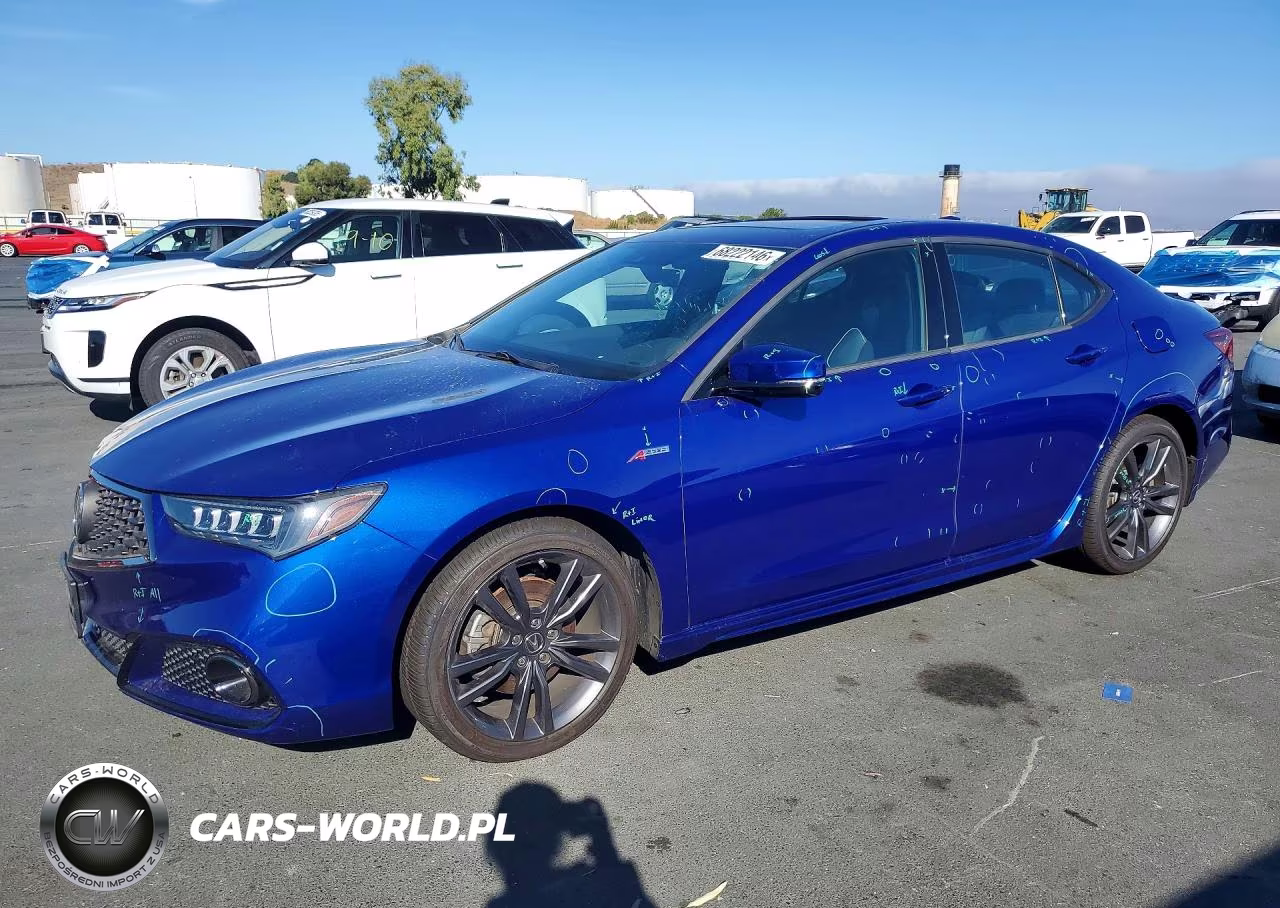 2019 Acura Tlx Technology VIN:19UUB2F61KA007640 - 1