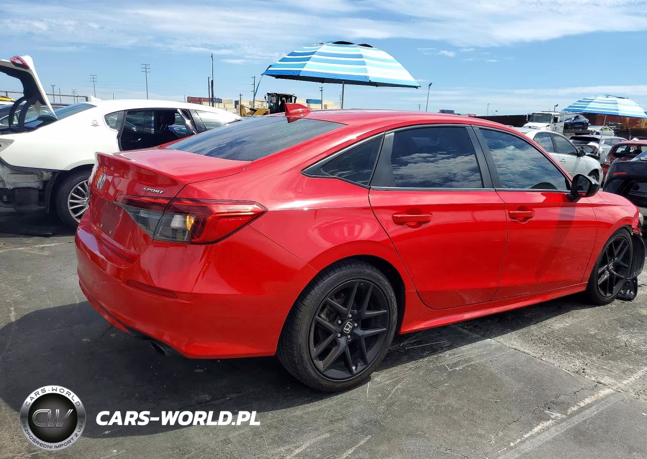 2022 Honda Civic Sport VIN:2HGFE2F56NH509590 - 3