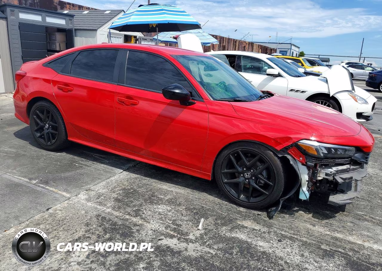 2022 Honda Civic Sport VIN:2HGFE2F56NH509590 - 4