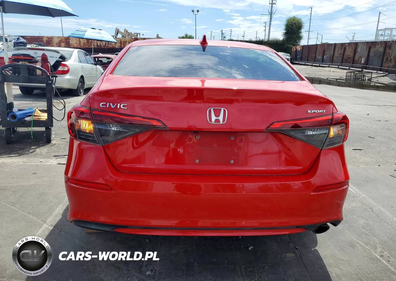 2022 Honda Civic Sport VIN:2HGFE2F56NH509590 - 6