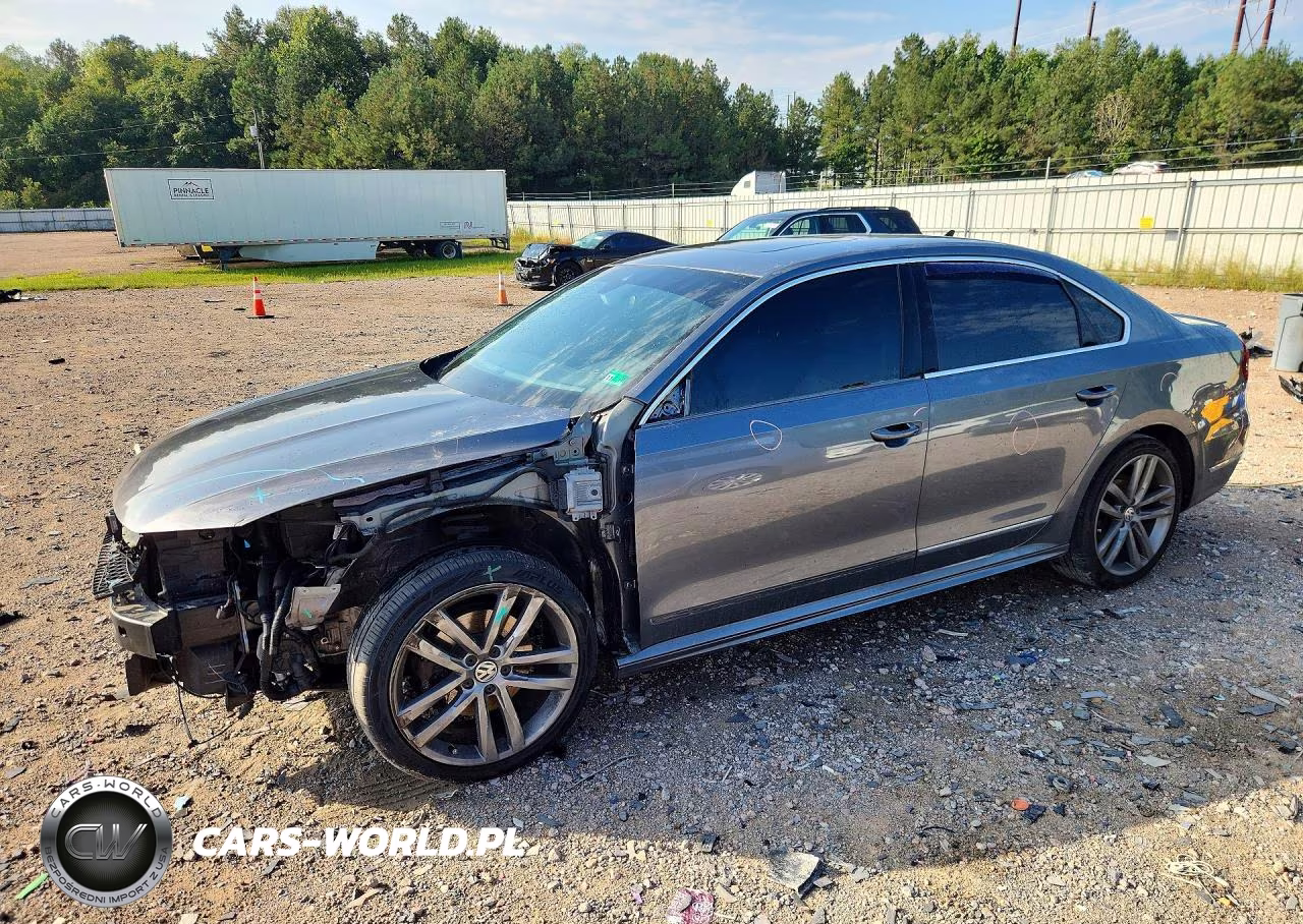 2019 Volkswagen Passat Se R-Line VIN:1VWMA7A30KC001888 - 1