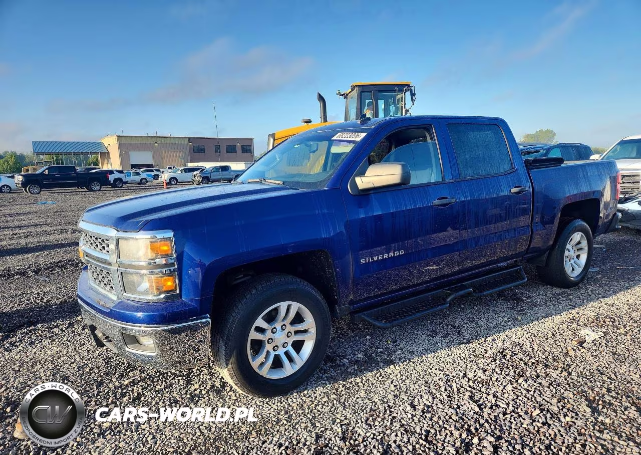 2014 Chevrolet Silverado K1500 Lt VIN:3GCUKREC4EG214172 - 1