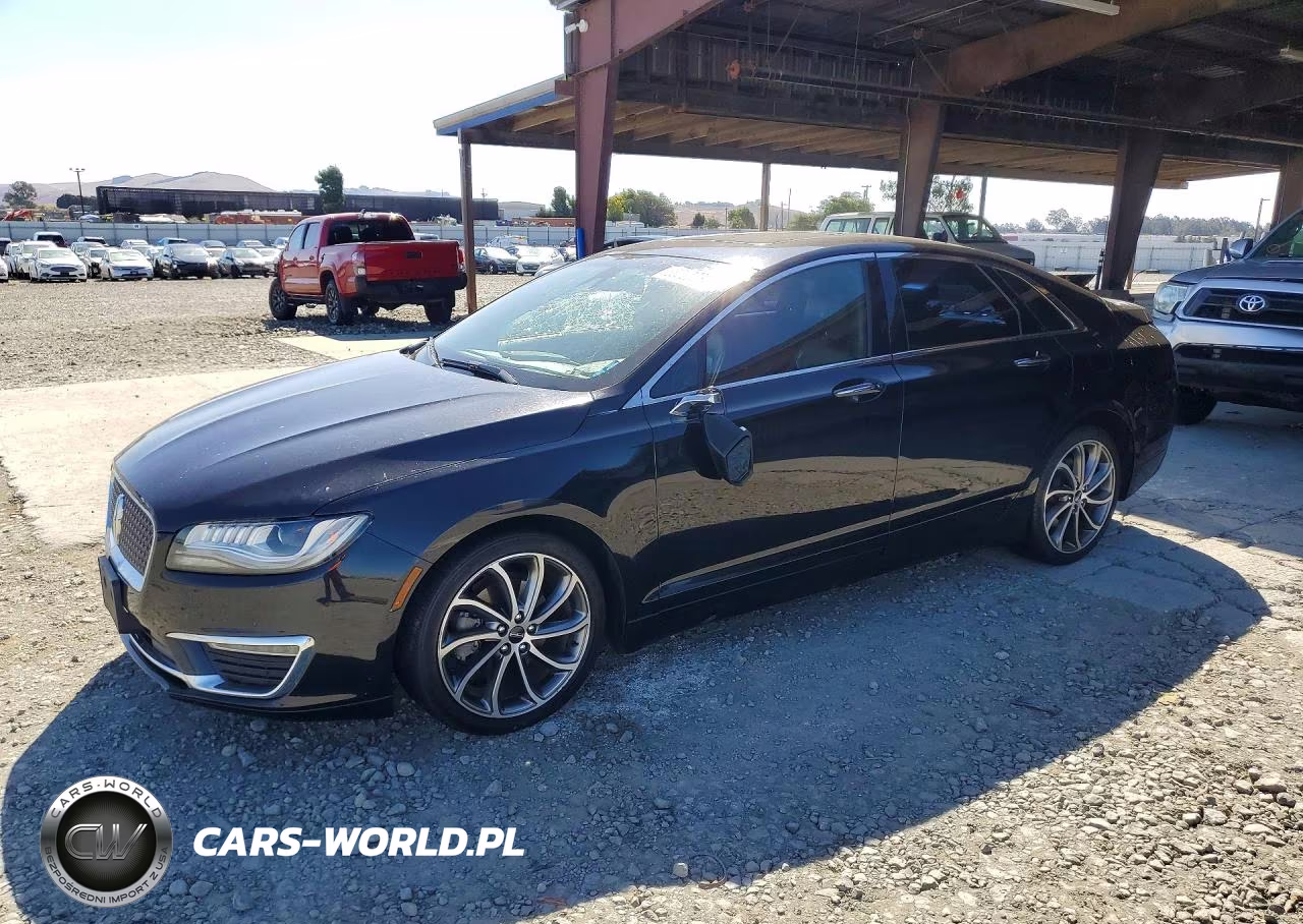 2019 Lincoln Mkz Reserve I VIN:3LN6L5LU7KR609307 - 1