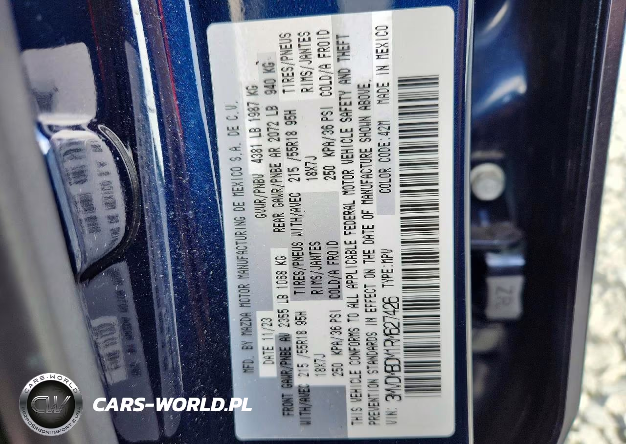 2024 Mazda Cx-30 Premium VIN:3MVDMBDM1RM627426 - 13