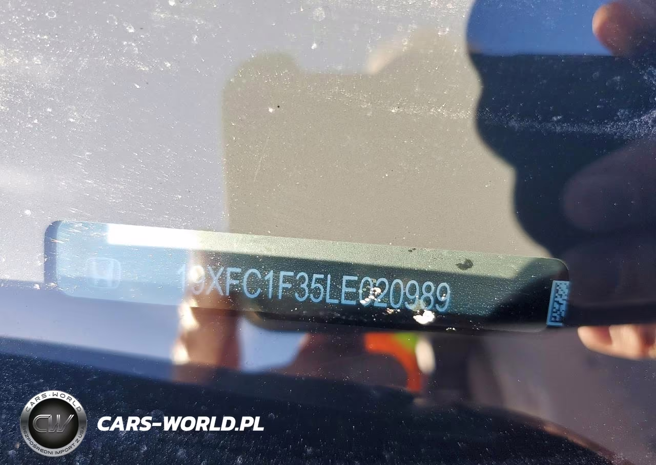2020 Honda Civic Ex VIN:19XFC1F35LE020989 - 12
