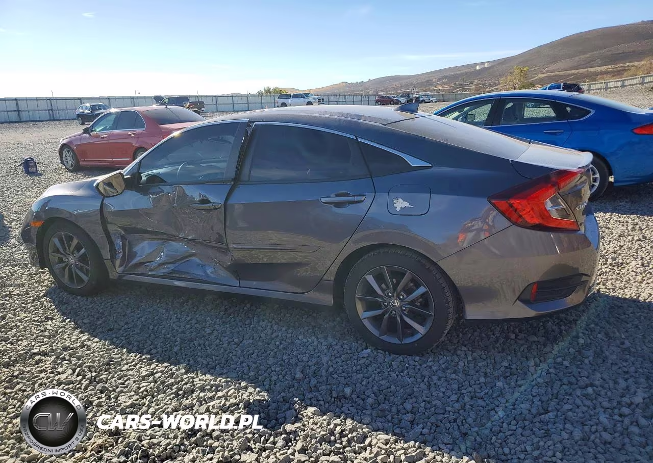 2020 Honda Civic Ex VIN:19XFC1F35LE020989 - 2