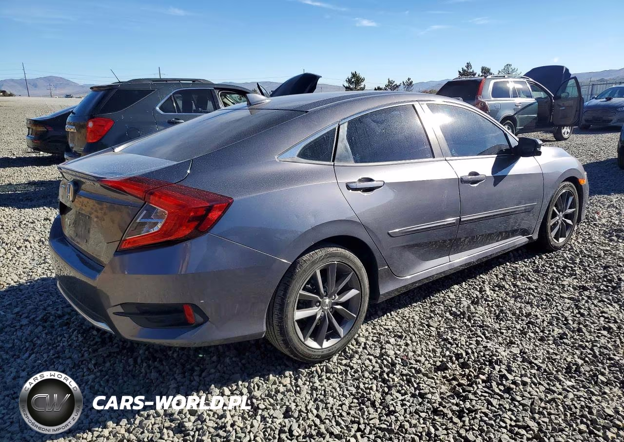 2020 Honda Civic Ex VIN:19XFC1F35LE020989 - 3