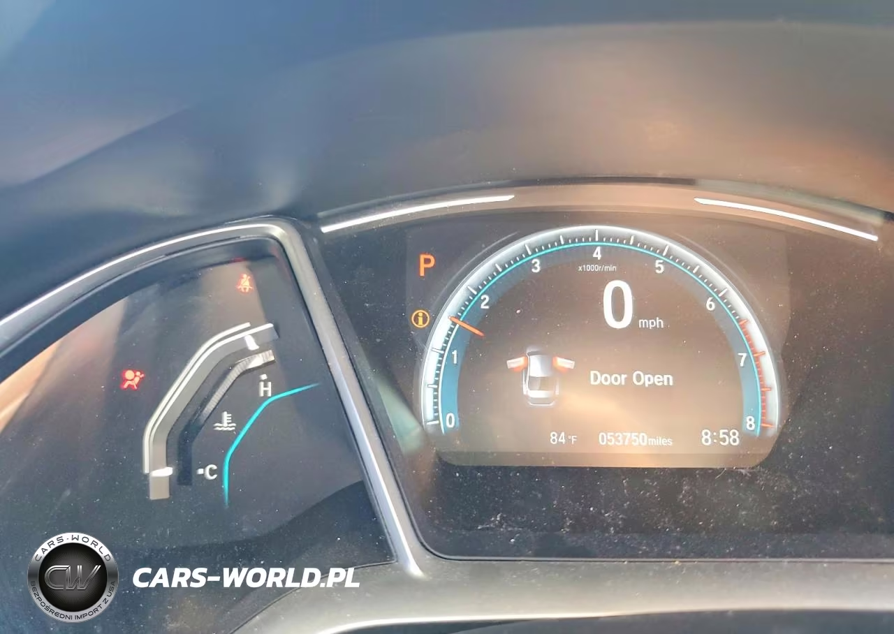 2020 Honda Civic Ex VIN:19XFC1F35LE020989 - 9