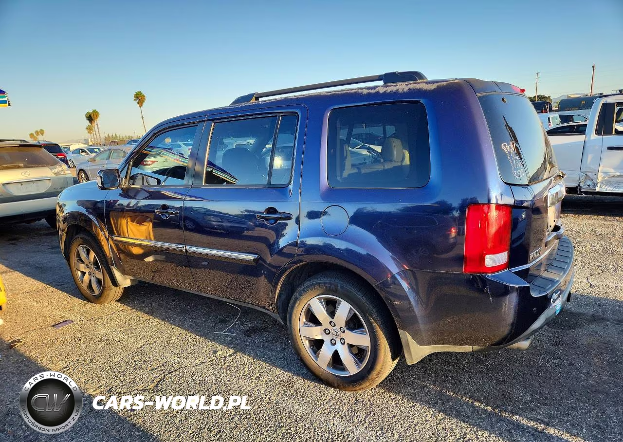 2014 Honda Pilot Touring VIN:5FNYF3H99EB010315 - 2