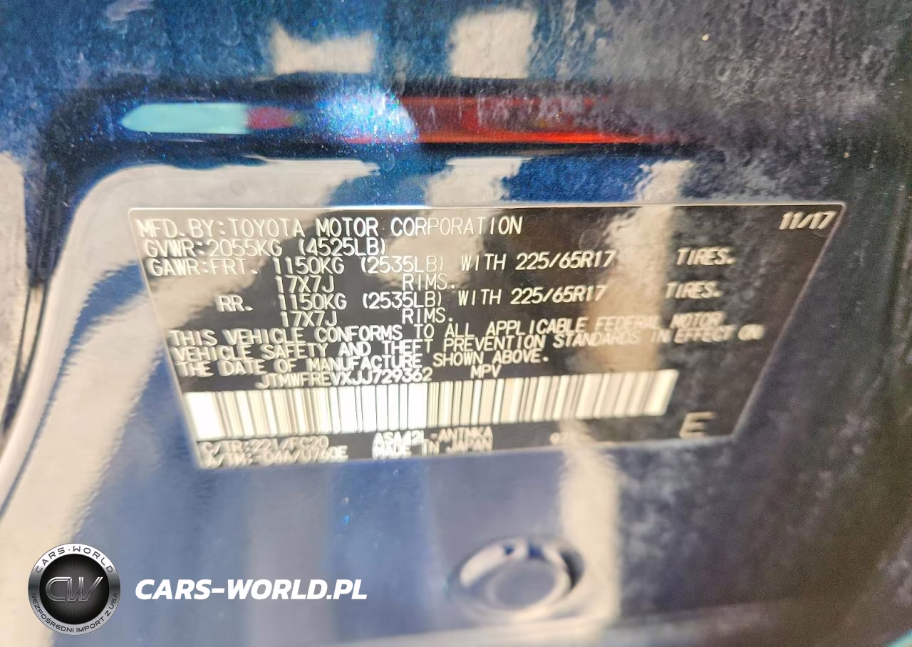 2018 Toyota Rav4 Xle VIN:JTMWFREVXJJ729362 - 12