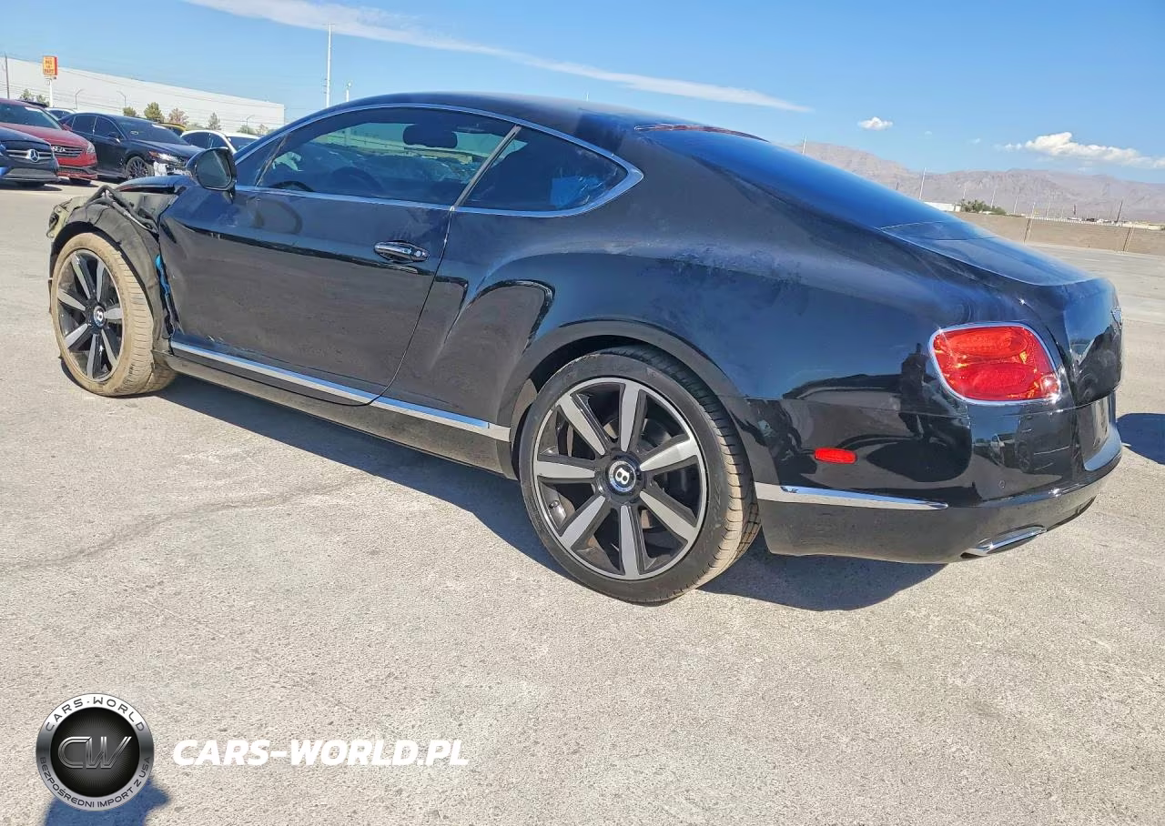 2014 Bentley Continental Gt VIN:SCBFU7ZA9EC040542 - 2